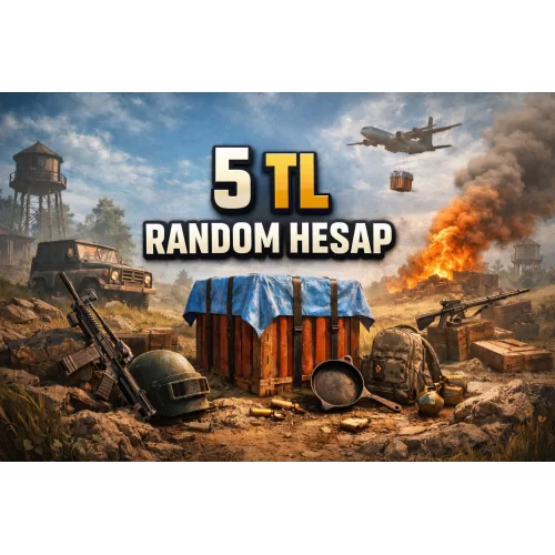  5 TL MUKEEEMMEL GARANTI PUBG MOBİLE HESAP